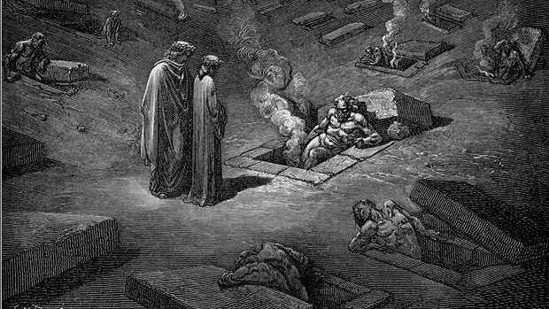 Dante's inferno: The sixth circle of hell - About